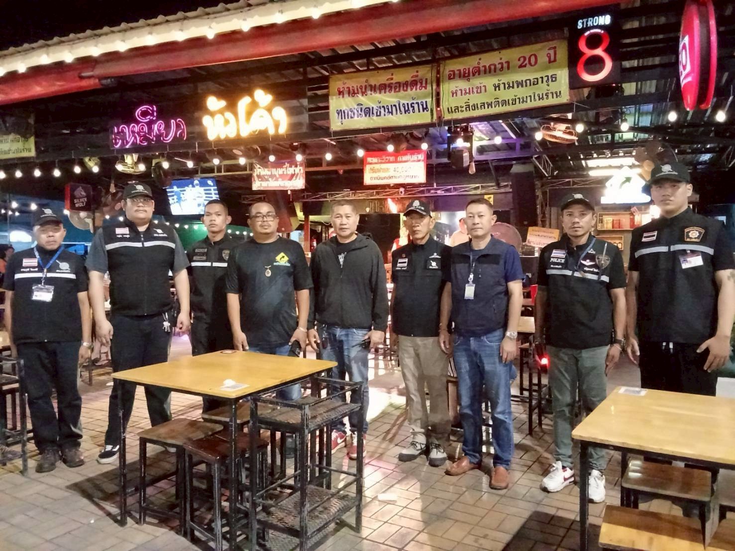 บรรยากาศการเข้าแถวเคารพธงชาติ