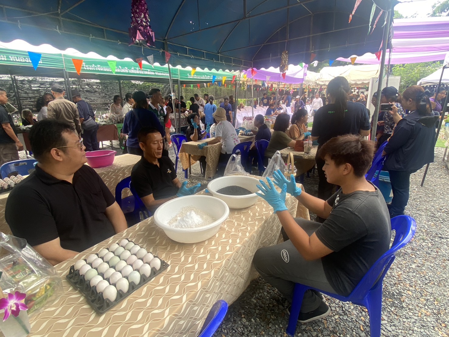 กิจกรรมวิสาหกิจชุมชนวิรัชฟาร์มหนองแขม
